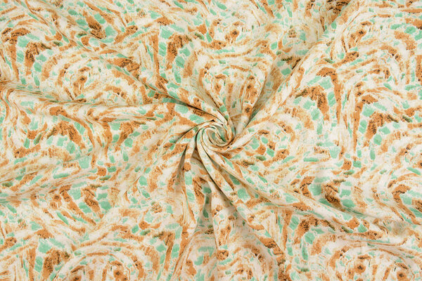 100% Viscose Xiporo Sand Green