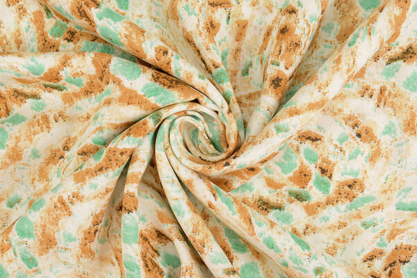 100% Viscose Xiporo Sand Green