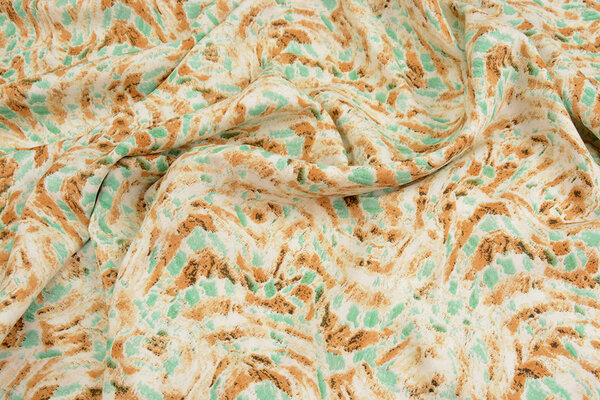 100% Viscose Xiporo Sand Green