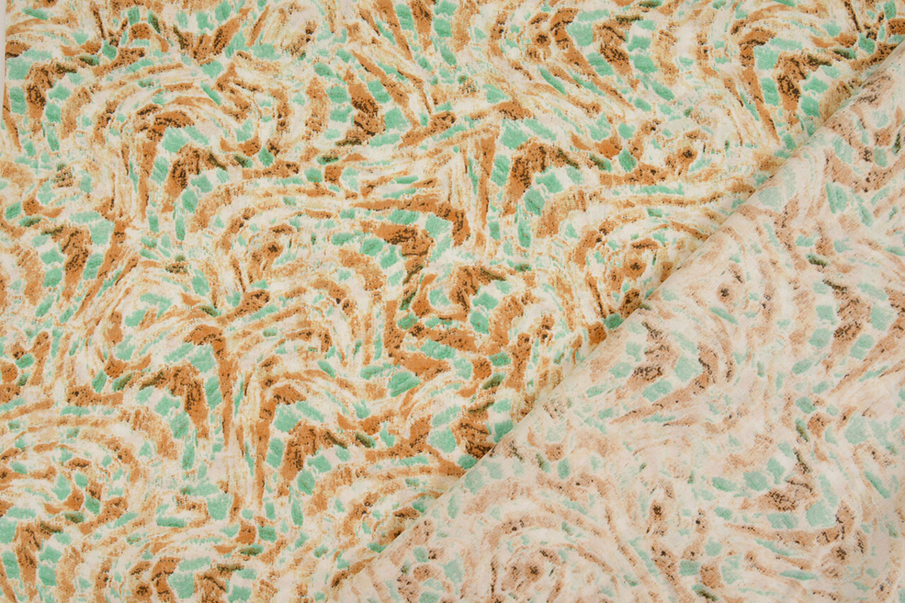 100% Viscose Xiporo Sand Green