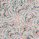 100% Viscose Xiporo Blue Red