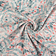 100% Viscose Xiporo Blauw Rood