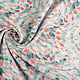 100% Viscose Xiporo Blue Red