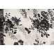 100 % Viscose Yawasi Gris Noir