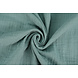 Oeko-Tex® Muselina Linnenstructuur Oscuro Verde Antiguo Oeko-Tex® Muselina Linnenstructuur Oscuro Verde Antiguo