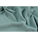 Oeko-Tex® Mussola Texture Lino Verde Antico Scuro Oeko-Tex® Mussola Texture Lino Verde Antico Scuro