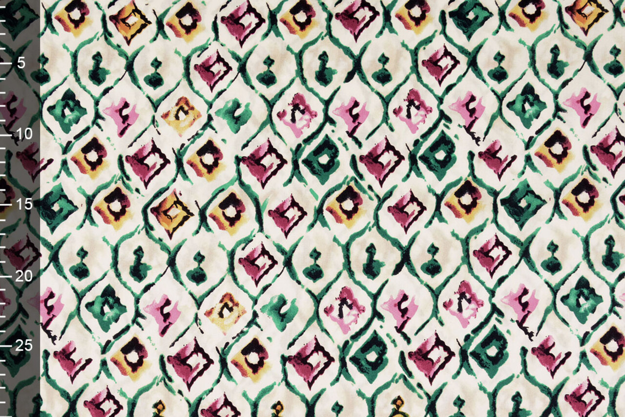 100 % Viscose Yimani Vert