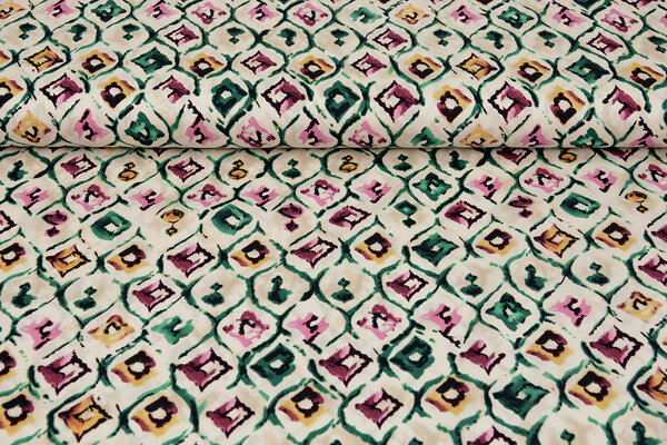 100 % Viscose Yimani Vert