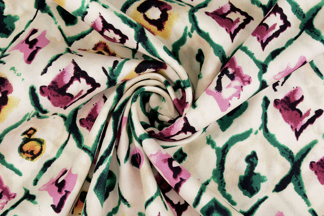 100% Viscose Yimani Groen 100% Viscose Yimani Groen