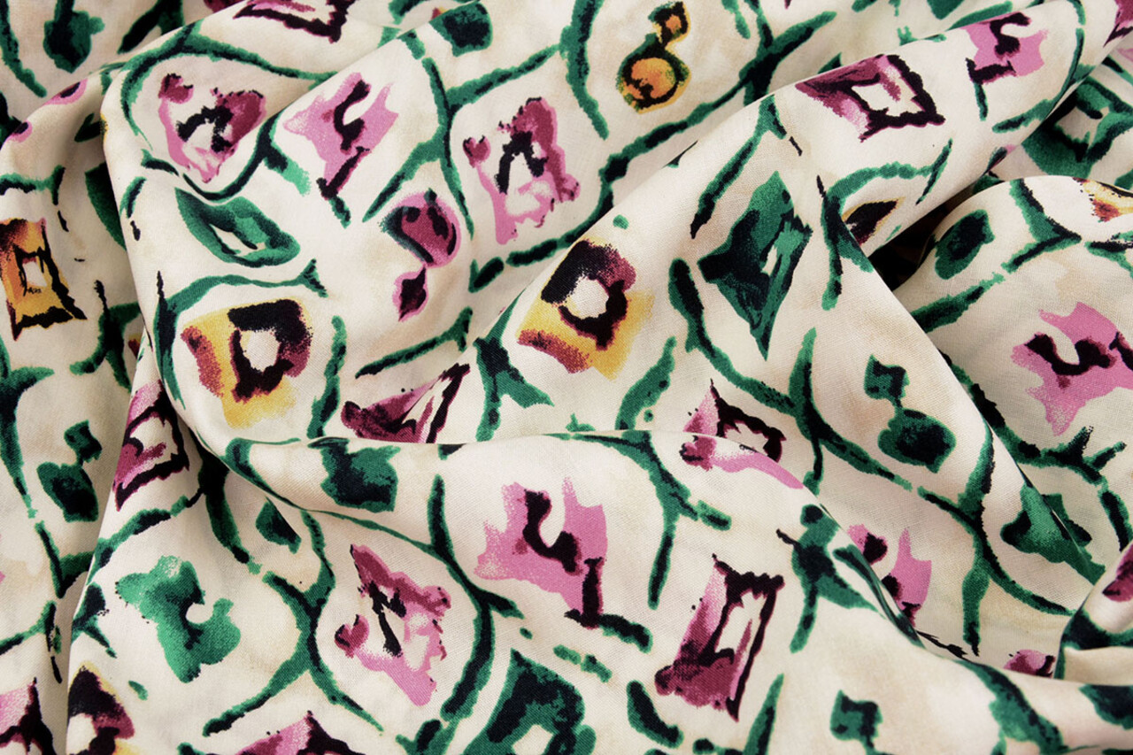 100% Viscose Yimani Green 100% Viscose Yimani Green