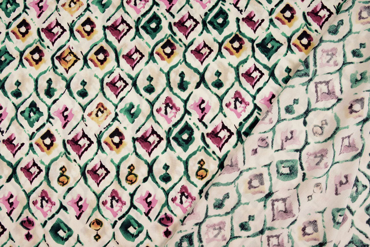 100% Viscose Yimani Groen 100% Viscose Yimani Groen