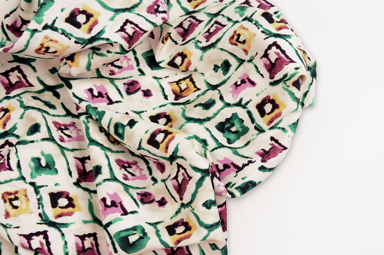 100% Viscose Yimani Groen 100% Viscose Yimani Groen