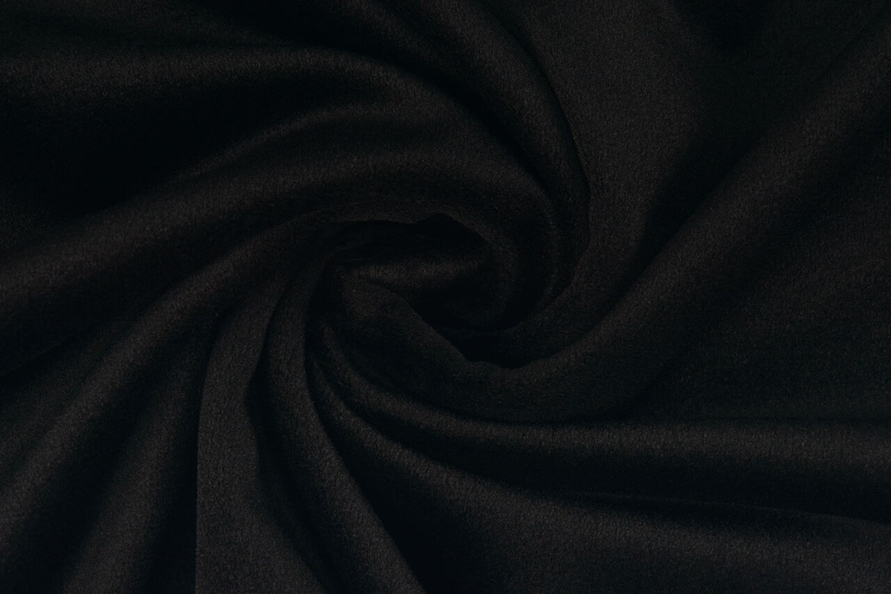 Oeko-Tex®  Samt Stretch Schwarz Oeko-Tex®  Samt Stretch Schwarz