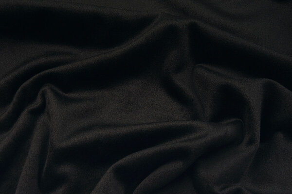 Oeko-Tex®  Velours Stretch Zwart Oeko-Tex®  Velours Stretch Zwart