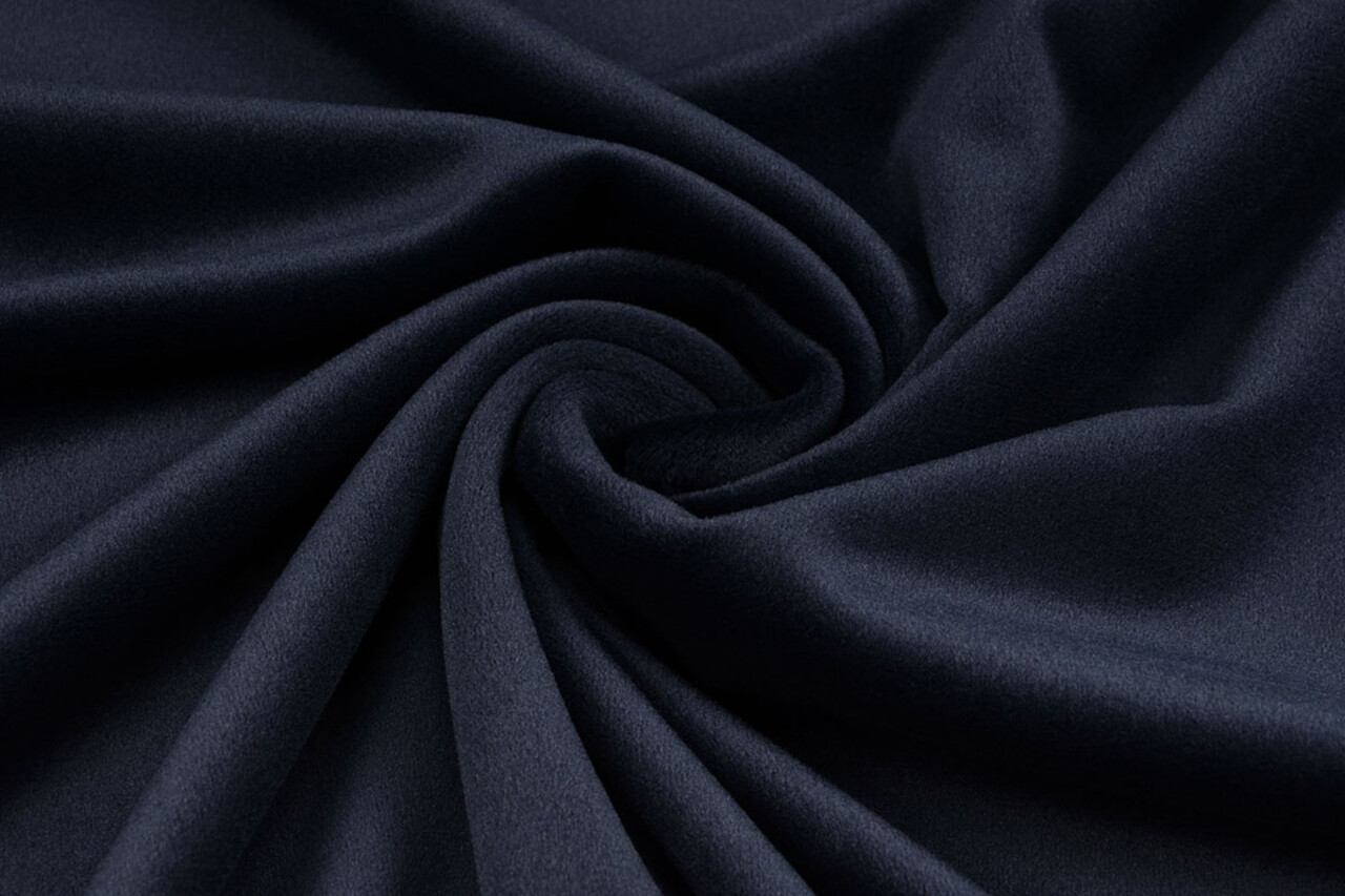 Oeko-Tex®  Velvet Stretch Navy Blue Oeko-Tex®  Velvet Stretch Navy Blue