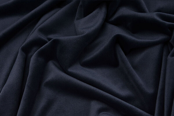 Oeko-Tex®  Velvet Stretch Navy Blue Oeko-Tex®  Velvet Stretch Navy Blue