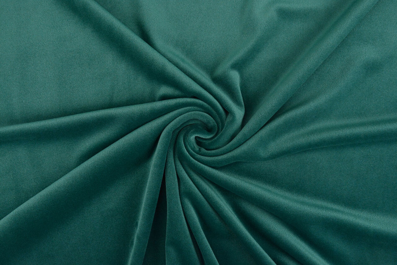 Oeko-Tex®  Samt Stretch Petrol Oeko-Tex®  Samt Stretch Petrol