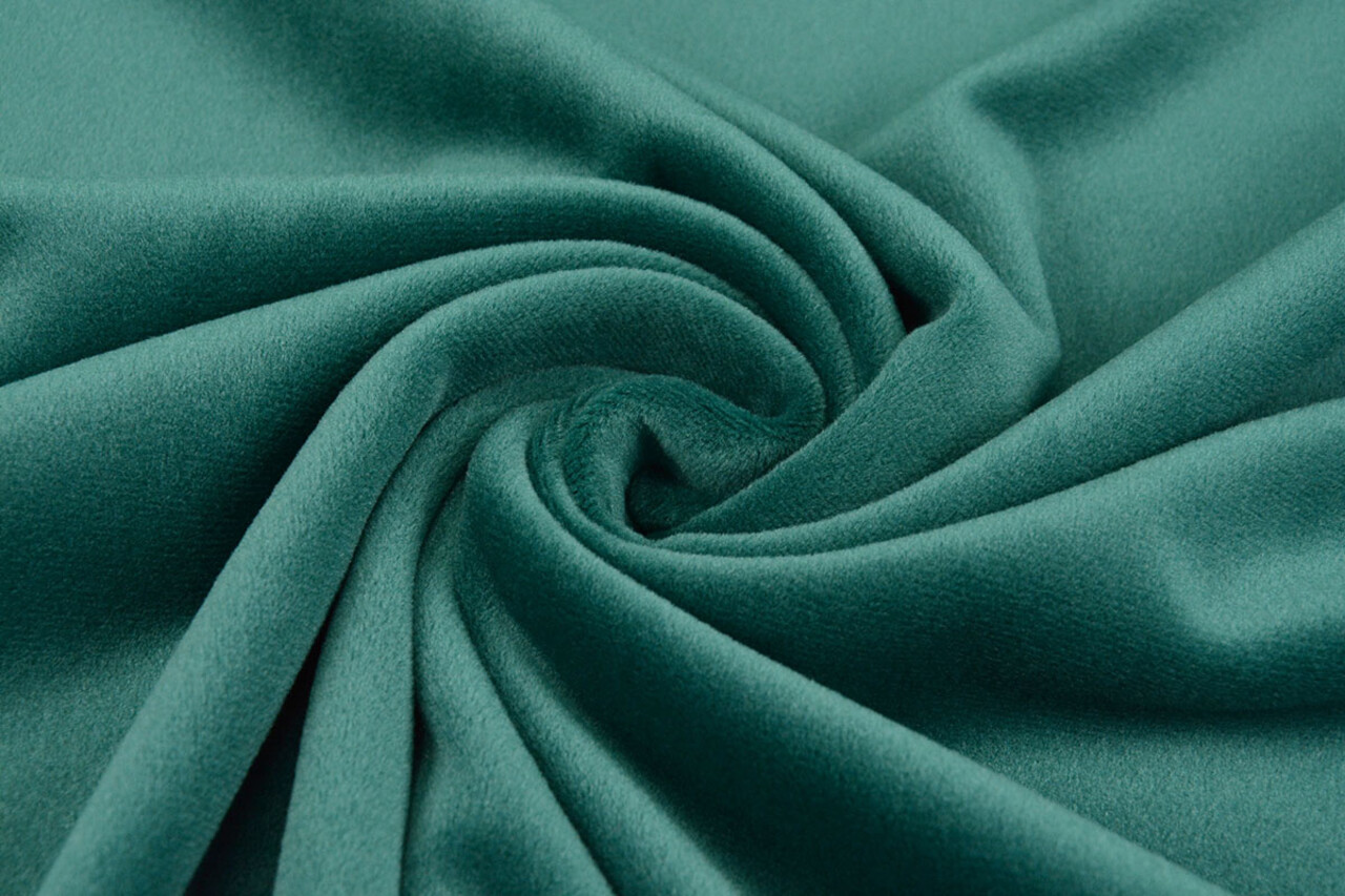 Oeko-Tex®  Velours Stretch Petrol Oeko-Tex®  Velours Stretch Petrol