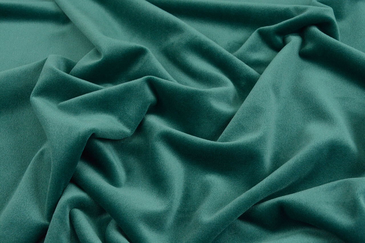 Oeko-Tex®  Velvet Stretch Petrol Oeko-Tex®  Velvet Stretch Petrol