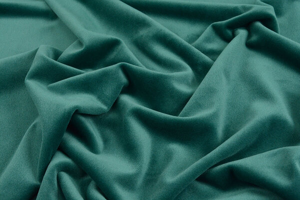 Oeko-Tex®  Velours Stretch Petrol Oeko-Tex®  Velours Stretch Petrol