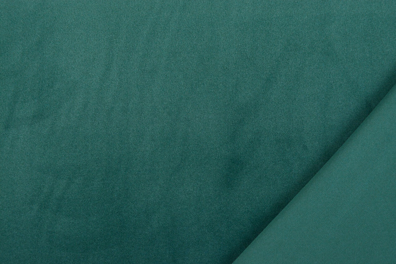 Oeko-Tex®  Velours Stretch Petrol Oeko-Tex®  Velours Stretch Petrol
