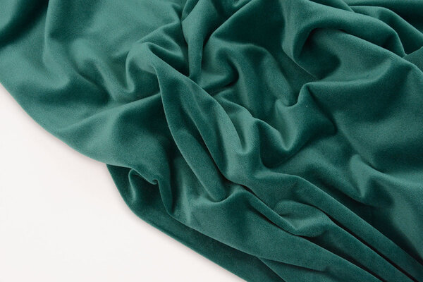 Oeko-Tex®  Velours Stretch Petrol Oeko-Tex®  Velours Stretch Petrol