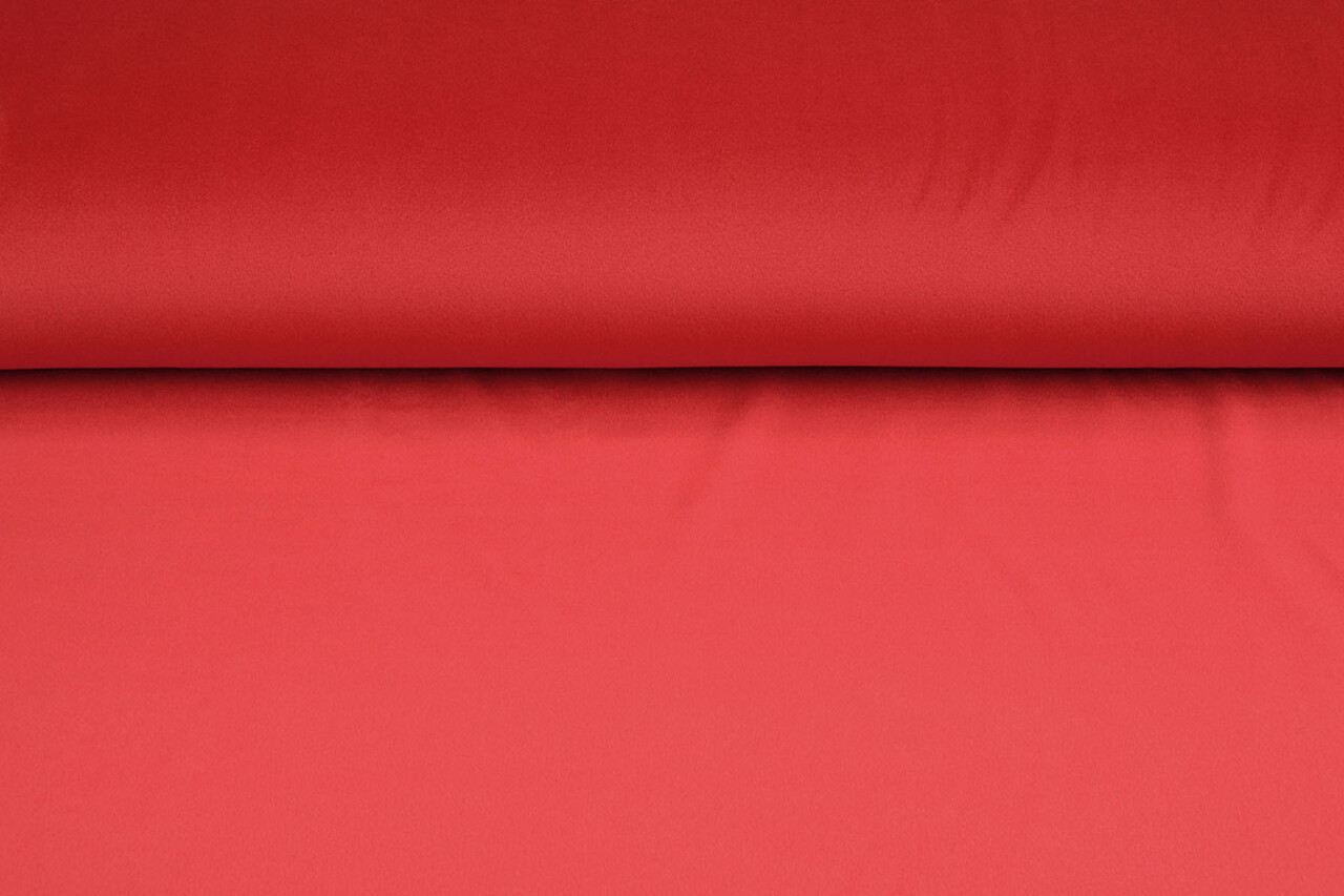 Oeko-Tex®  Samt Stretch Rot Oeko-Tex®  Samt Stretch Rot