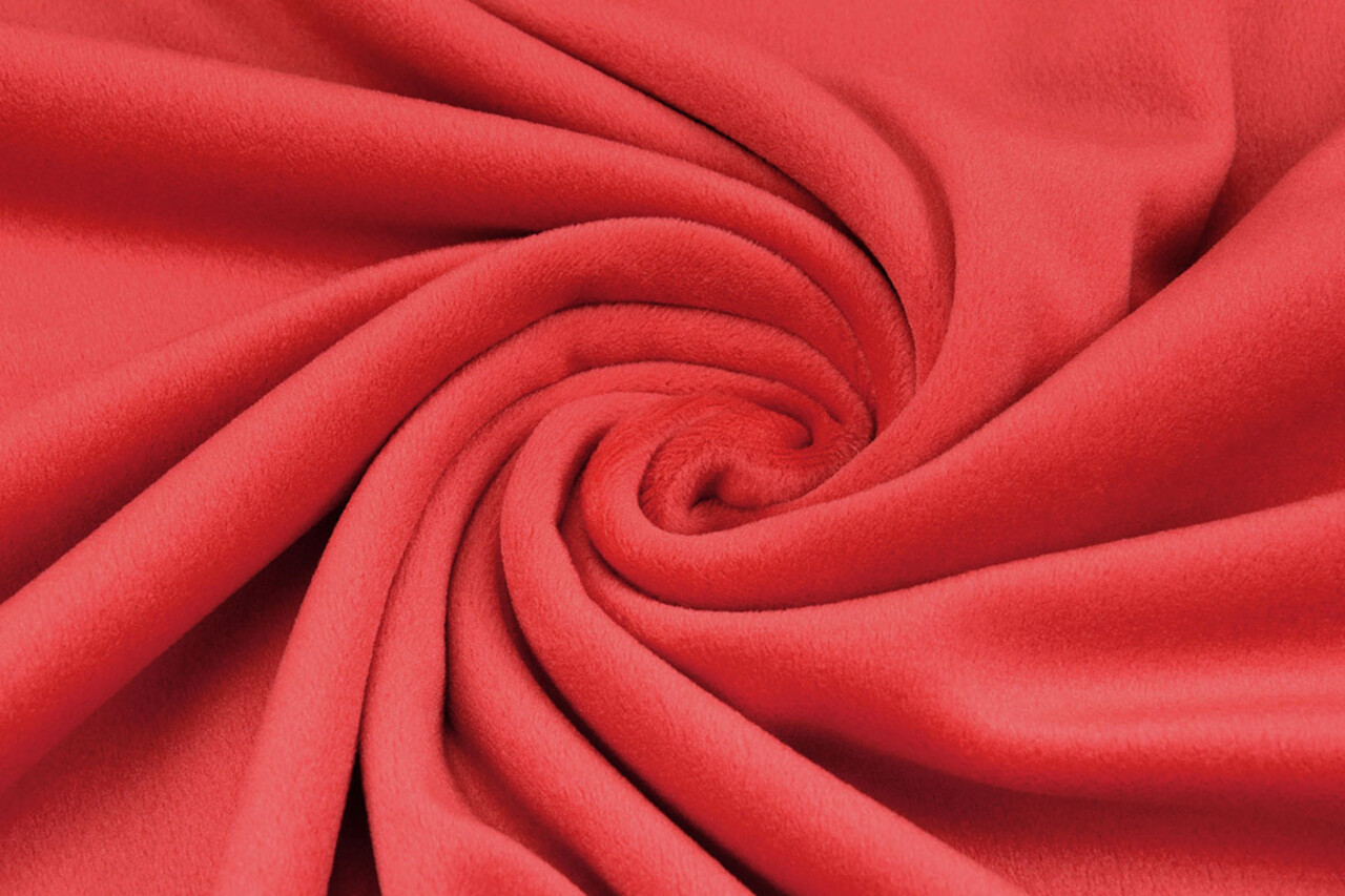 Oeko-Tex®  Velours Stretch Rood Oeko-Tex®  Velours Stretch Rood