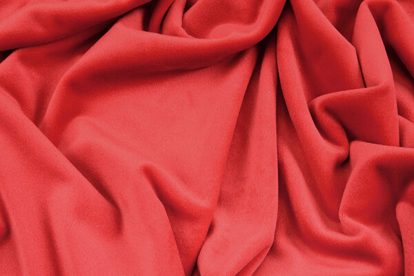 Oeko-Tex®  Velvet Stretch Red Oeko-Tex®  Velvet Stretch Red