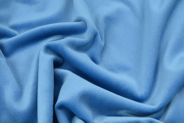 Oeko-Tex®  Samt Stretch Blau Oeko-Tex®  Samt Stretch Blau