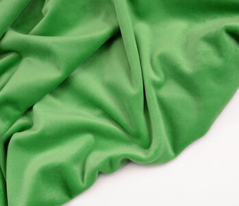 Oeko-Tex®  Velours Stretch Appelgroen