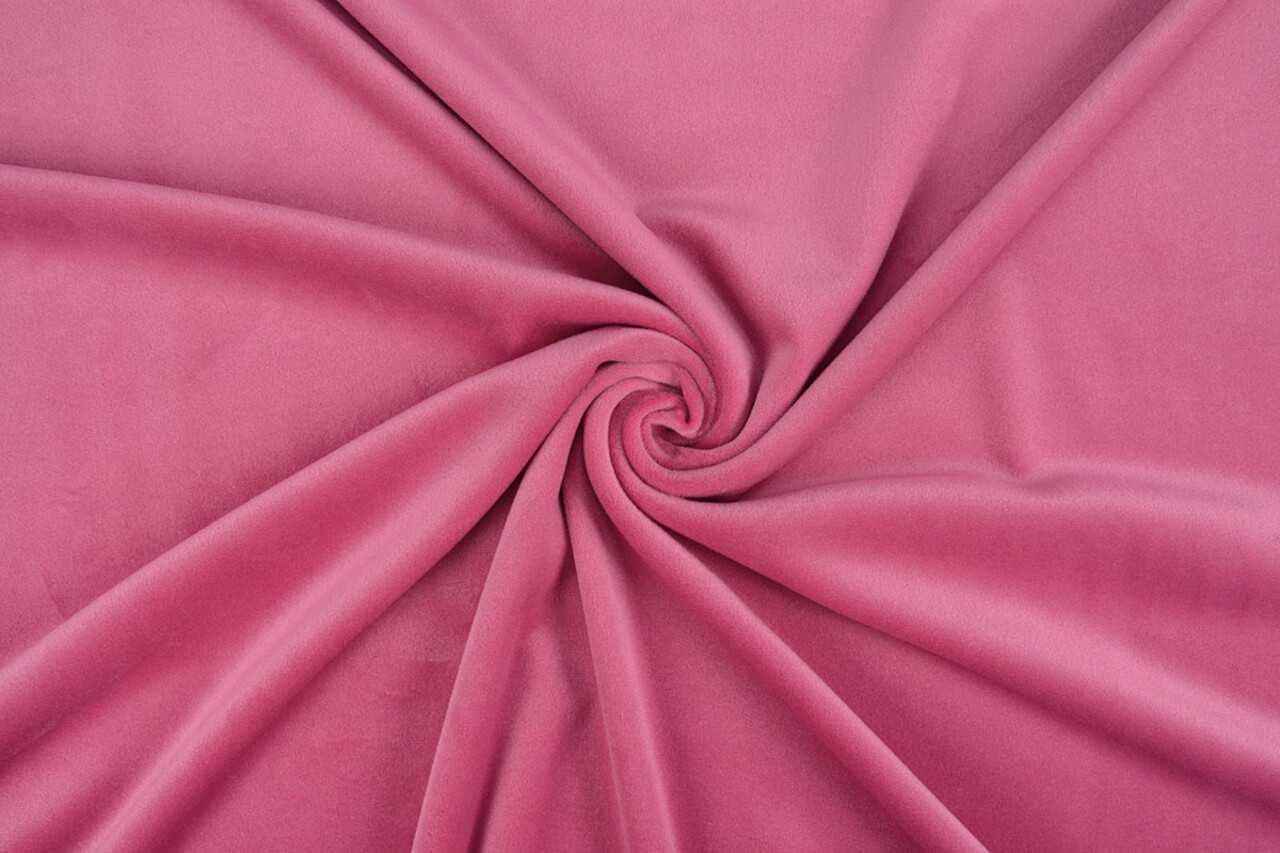 Oeko-Tex®  Velours Stretch Fuchsia