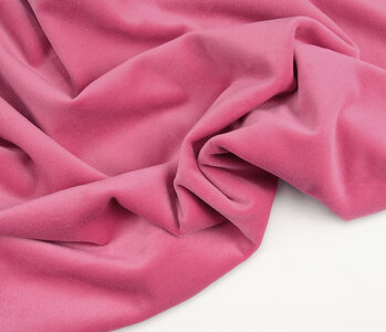 Oeko-Tex®  Samt Stretch Fuchsia