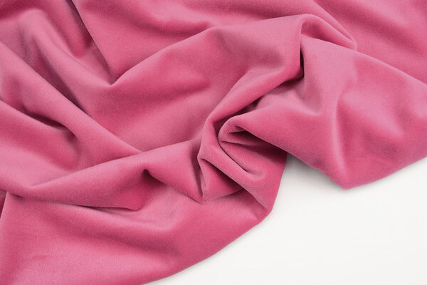 Oeko-Tex®  Velours Stretch Fuchsia
