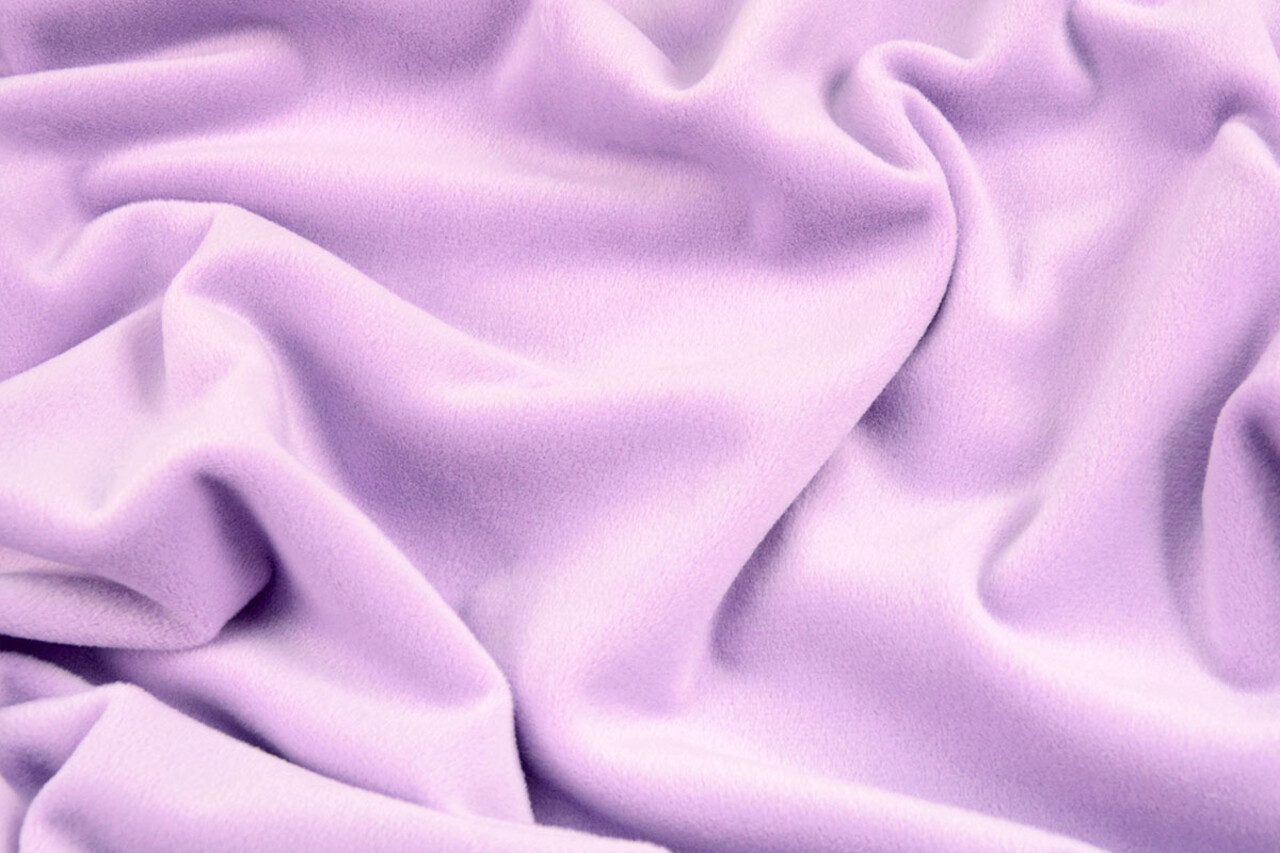 Oeko-Tex®  Velours Stretch Lila Oeko-Tex®  Velours Stretch Lila