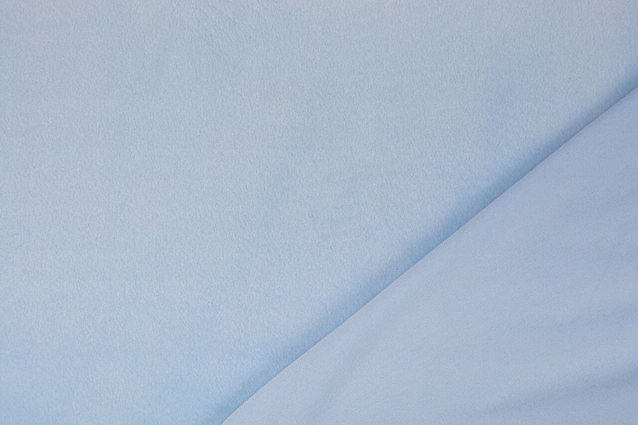 Oeko-Tex®  Samt Stretch Baby Blau Oeko-Tex®  Samt Stretch Baby Blau