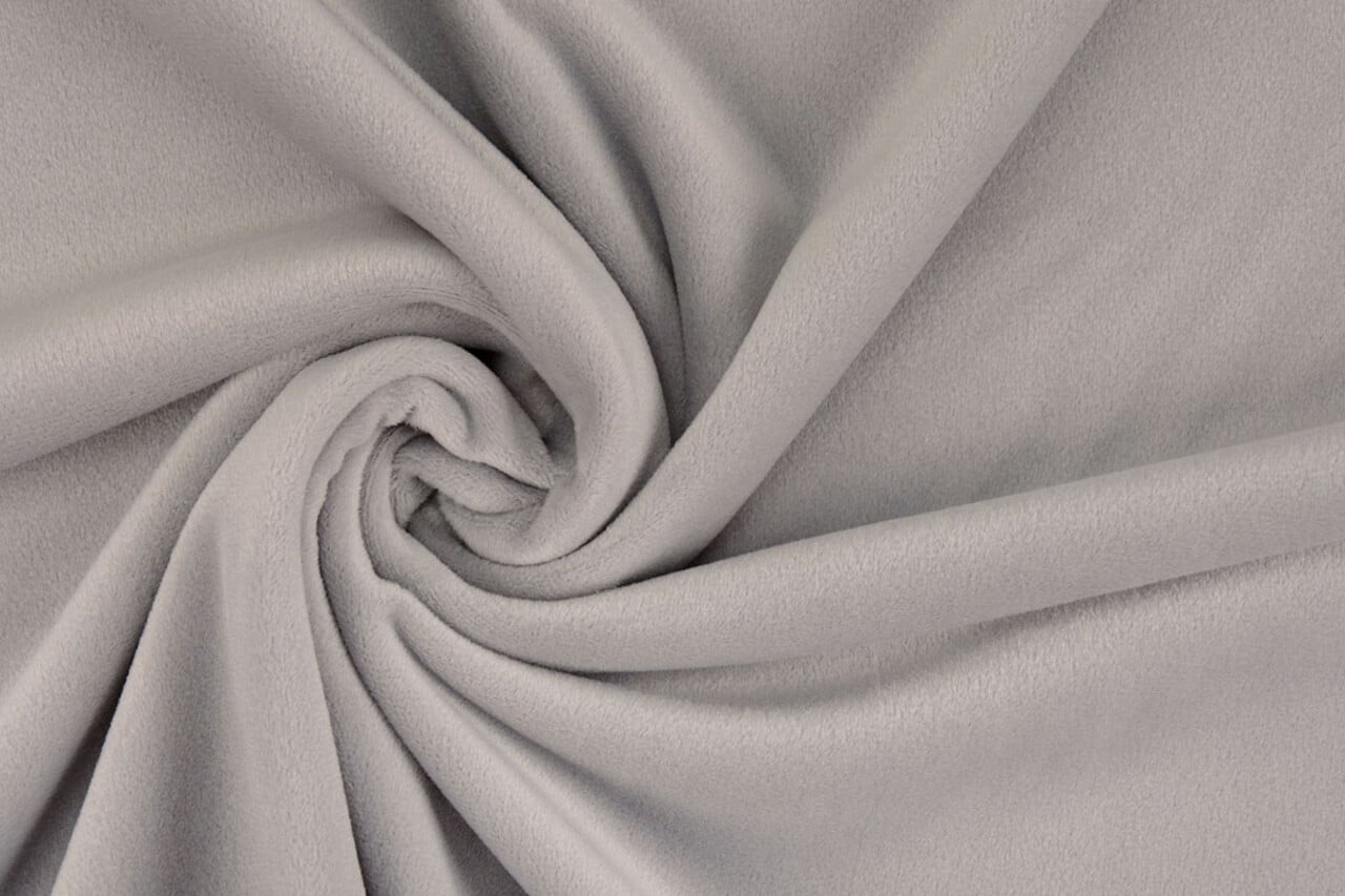 Oeko-Tex®  Terciopelo Elástico Plateado