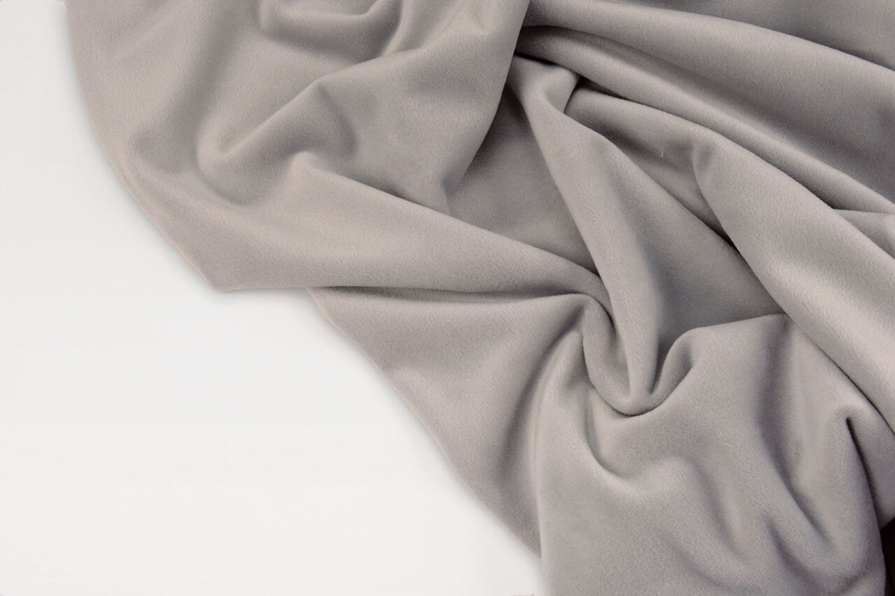 Oeko-Tex® Velluto Stretch Argento Oeko-Tex® Velluto Stretch Argento