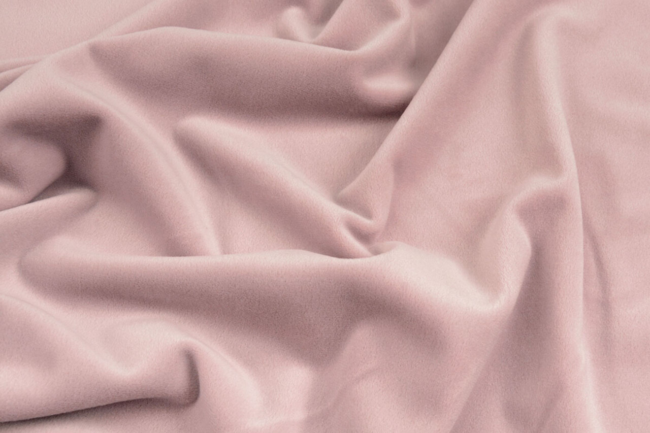 Oeko-Tex® Terciopelo Elástico Rosa Empolvado Oeko-Tex® Terciopelo Elástico Rosa Empolvado