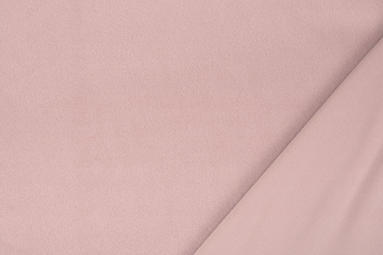 Oeko-Tex®  Velours Stretch Rose Poudré