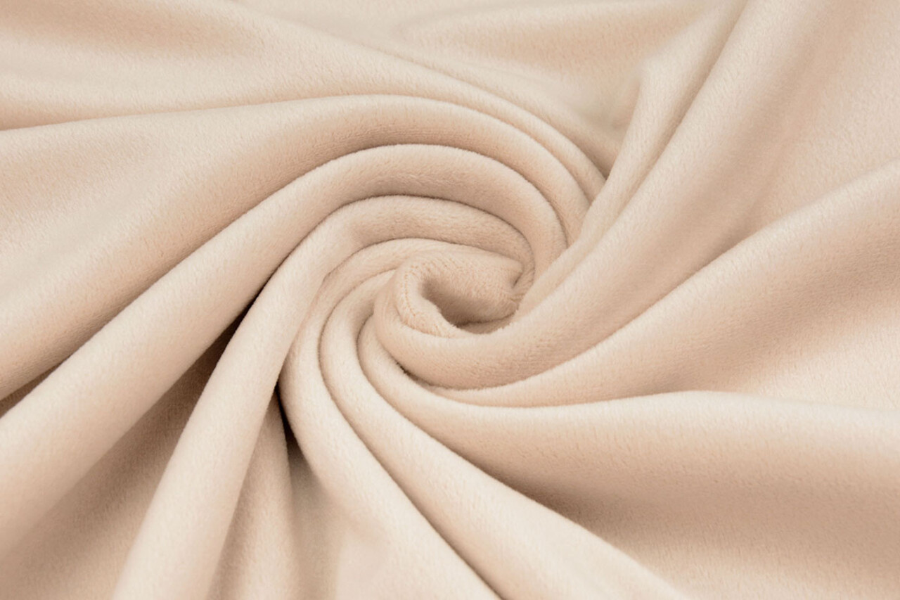 Oeko-Tex®  Velvet Stretch Beige Oeko-Tex®  Velvet Stretch Beige