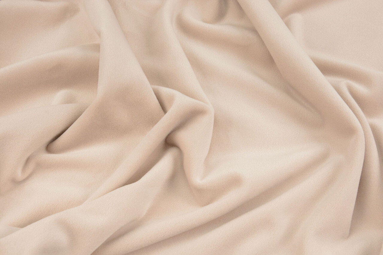 Oeko-Tex®  Samt Stretch Beige Oeko-Tex®  Samt Stretch Beige