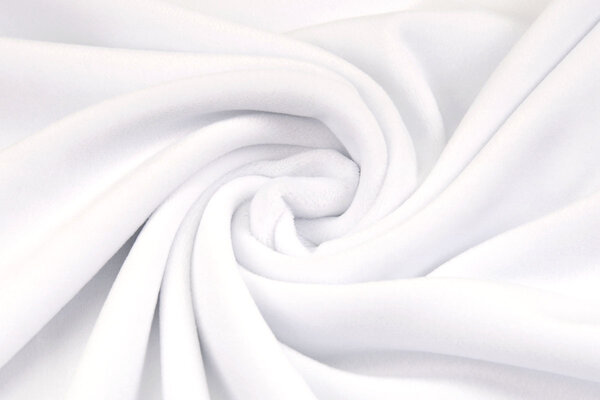 Oeko-Tex® Velours Stretch Blanc Oeko-Tex® Velours Stretch Blanc