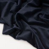 Oeko-Tex®  Samt Stretch Marineblau Oeko-Tex®  Samt Stretch Marineblau