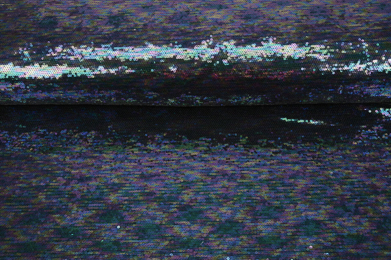 Mesh Geborduurd Pailletten Jolie Mermaidcolor 2 Mesh Geborduurd Pailletten Jolie Mermaidcolor 2