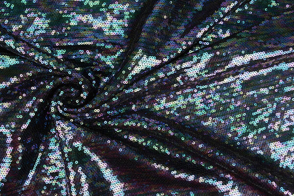 Mesh Geborduurd Pailletten Jolie Mermaidcolor 2 Mesh Geborduurd Pailletten Jolie Mermaidcolor 2
