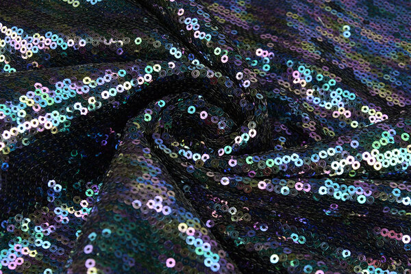 Mesh Geborduurd Pailletten Jolie Mermaidcolor 2 Mesh Geborduurd Pailletten Jolie Mermaidcolor 2