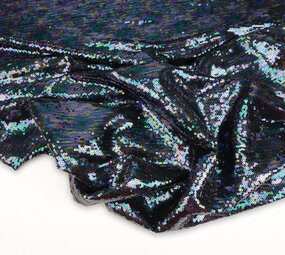 Mesh Geborduurd Pailletten Jolie Mermaidcolor 2 Mesh Geborduurd Pailletten Jolie Mermaidcolor 2