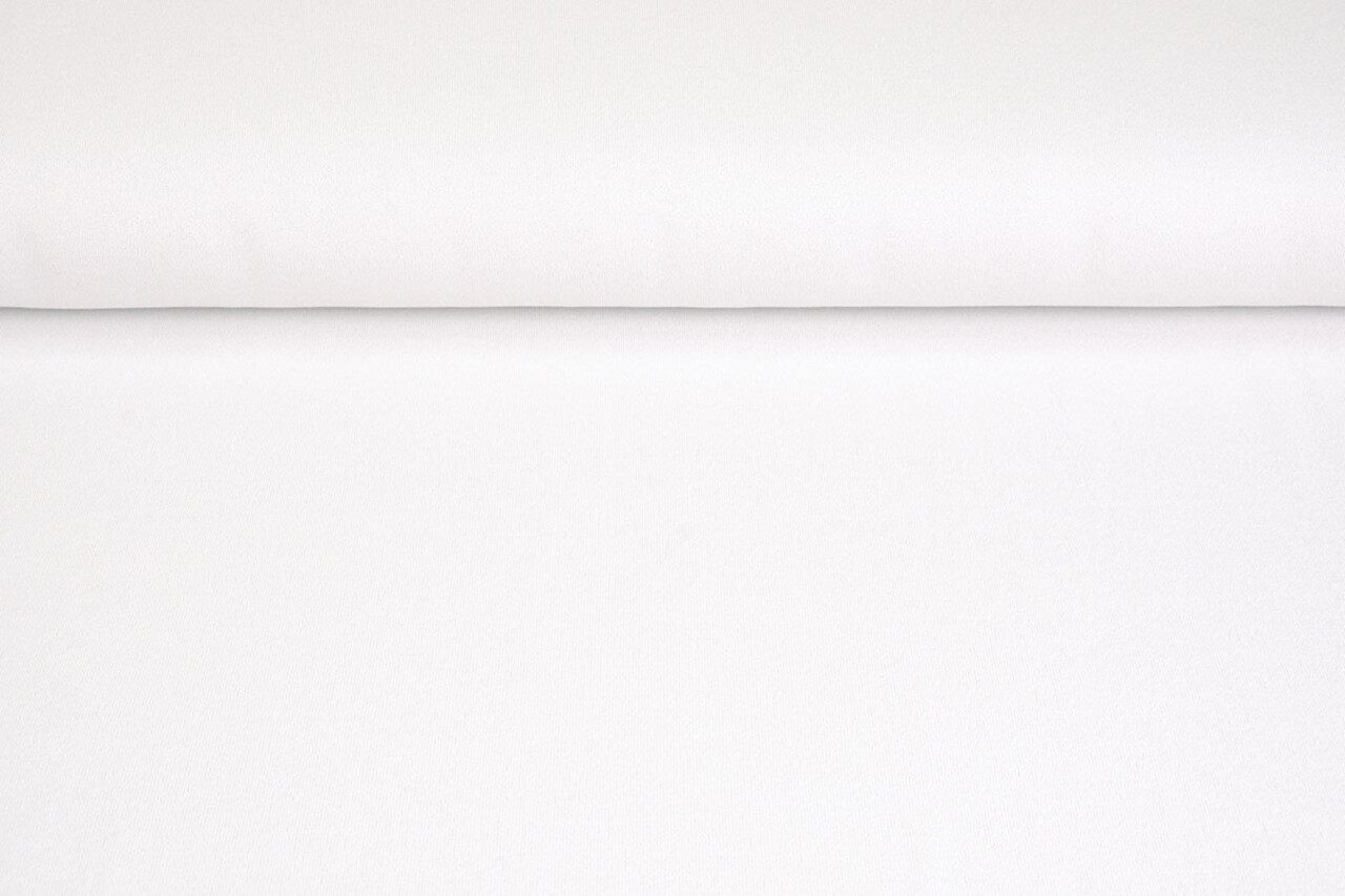 Oeko-Tex®  Crepe Jersey White Oeko-Tex®  Crepe Jersey White