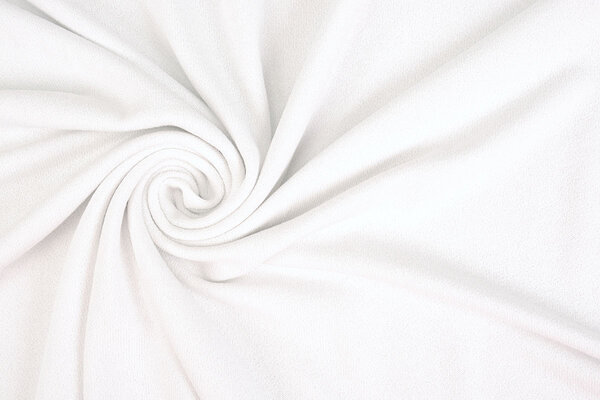 Oeko-Tex®  Crêpe Jersey Bianco